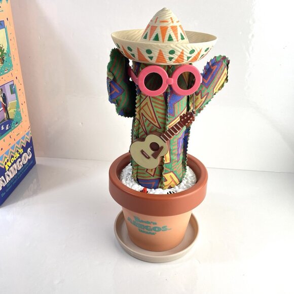 Parts Repair Rock'n Amigos Sound Activated Dancing Cactus By Takara Japan 1990 - Picture 2 of 13